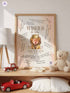 Personalized Wishes for Baby Poster – Custom Photo & Text – Baby Shower Guestbook Keepsake with QR MemoryVault